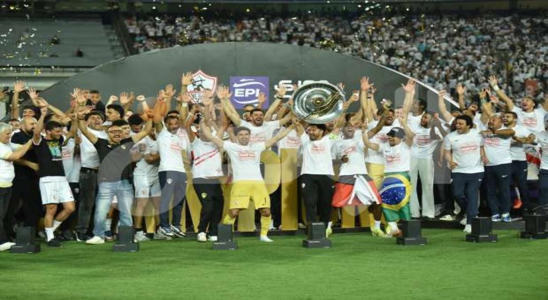 الزمالك يوجه رسالة شكر بعد التتويج بلقب الدوري المصري