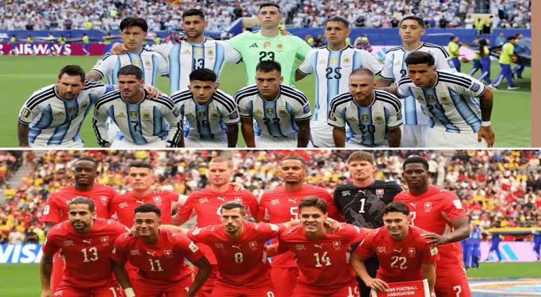 الارجنتين وسويسرا