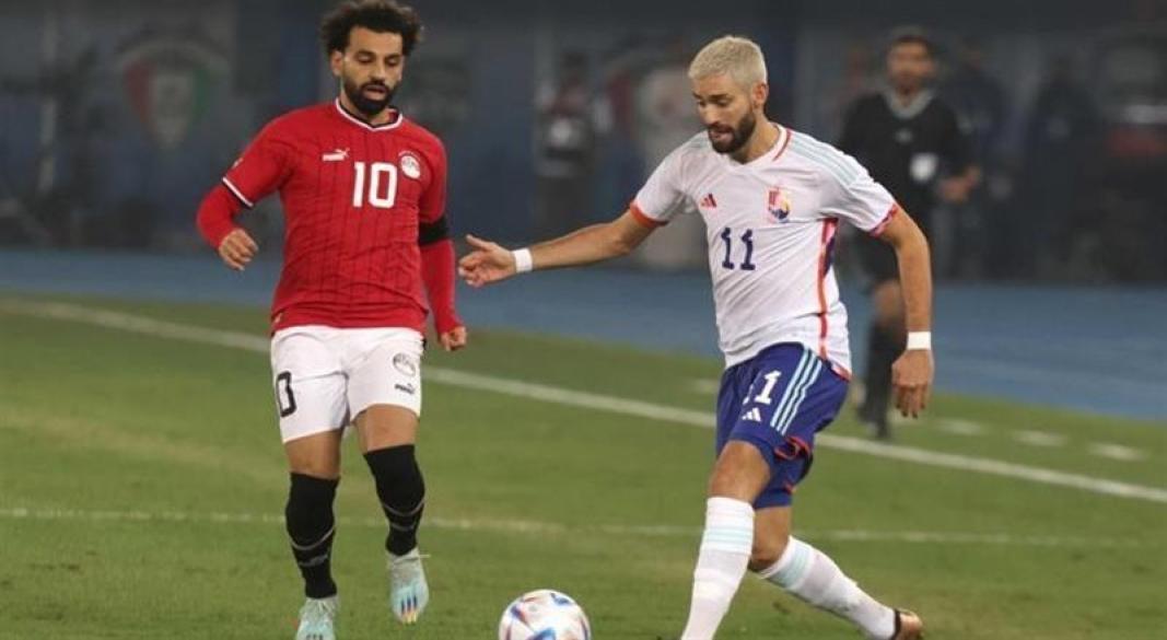 جيل "المعلم" يدعمان مصر قبل صدام بلجيكا المونديالي